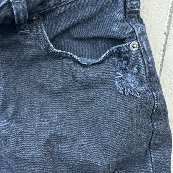 Free People We The Free Cut off Denim Shorts Distressed Size 28 - Picture 4 of 5
